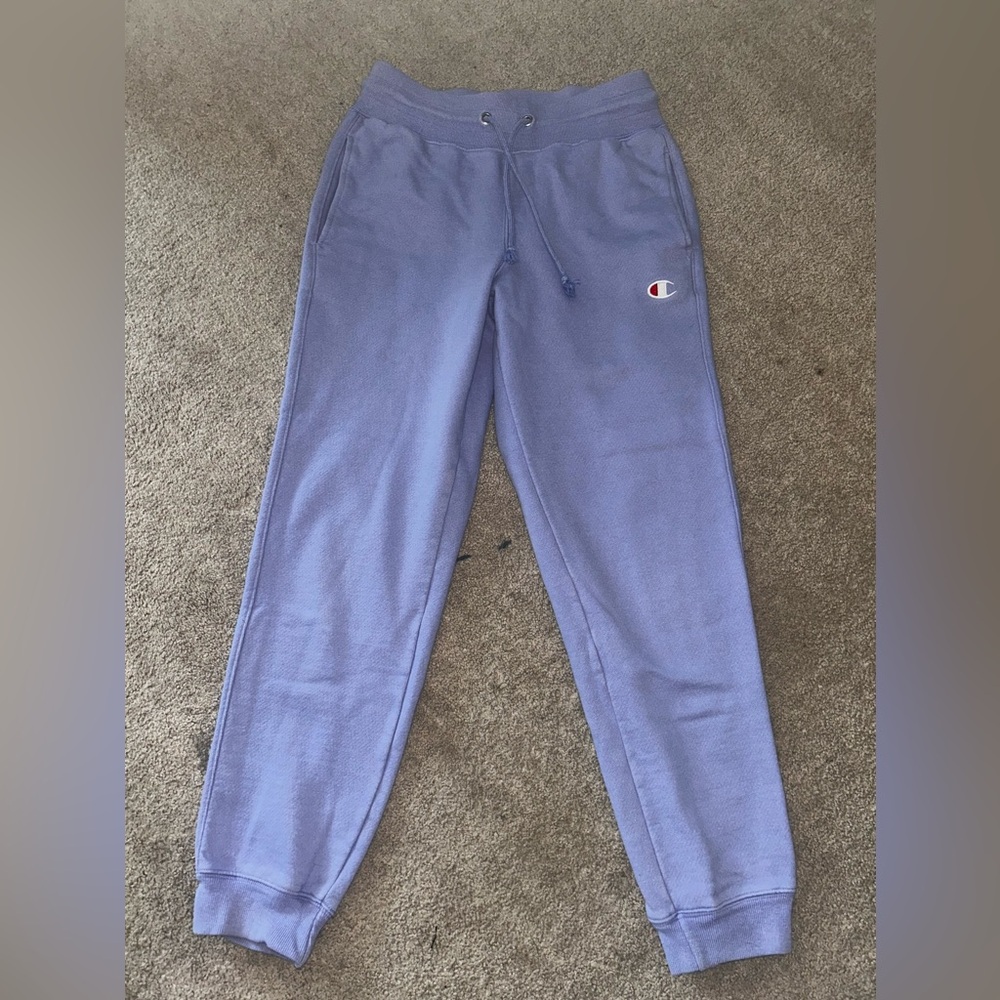 Purple champion sweatpants